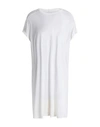 Rick Owens Long Tops In Ivory