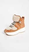 SEE BY CHLOÉ CASEY SHEARLING SNEAKERS