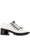 SIMONE ROCHA LACE-UP LEATHER BROGUES