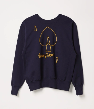 Vivienne Westwood Classic Sweatshirt Motherfucker In Navy | ModeSens