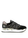 PREMIATA CONNY SNEAKERS WITH RHINESTONES