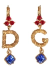 DOLCE & GABBANA DOLCE & GABBANA DG LOGO DROP EARRINGS