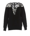 GIVENCHY GIVENCHY LACE PANELLED SWEATER
