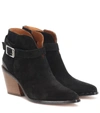RAG & BONE RAMONE SUEDE ANKLE BOOTS,P00409158