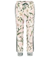 DOLCE & GABBANA FLORAL TRACKPANTS,P00389148