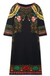 ETRO PRINTED CREPE DRESS