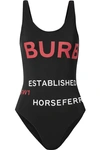 BURBERRY Printed swimsuit