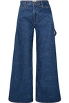 ARIES CARPENTER HIGH-RISE WIDE-LEG JEANS