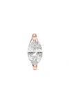 ANITA KO 18-KARAT ROSE GOLD DIAMOND EARRING