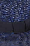 BRIXTON JOANNA STRAW HAT - BLUE,00249 TBLWN