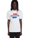BUSCEMI T-SHIRT IN WHITE COTTON,11026021