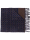 FERRAGAMO GANCINI JACQUARD SCARF