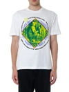 MCQ BY ALEXANDER MCQUEEN WHITE COTTON PRINTED T SHIRT,11026291