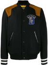 DIESEL EMBROIDERED PATCH BOMBER JACKET