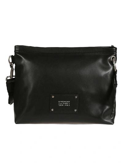 Givenchy Logo Shoulder Bag In Black