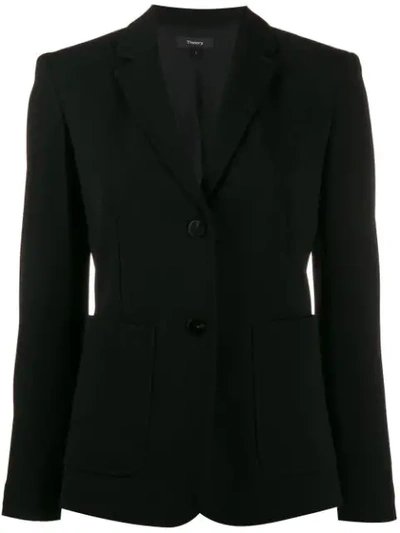 Theory Classic Shrunken Jacket In Black