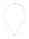 EF COLLECTION 14KT GOLD STAR DIAMOND NECKLACE