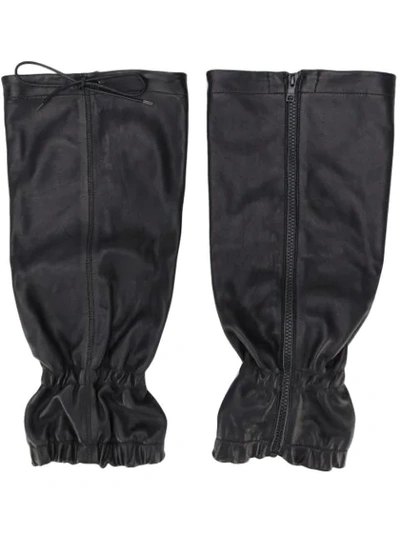 Trippen Stulpe Wide Legwarmers - 黑色 In Black