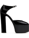 Giuseppe Zanotti Bebe 120mm Platform Pumps In White
