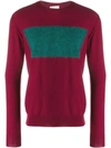 ETRO COLOUR BLOCKED JUMPER