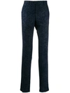 ETRO TAILORED PATTERNED TROUSERS