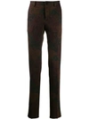ETRO STRAIGHT LEG PATTERNED TROUSERS