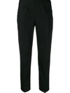 Piazza Sempione Slim-fit Trousers In Black