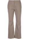 ADEAM STRIPE DETAIL TAILORED TROUSERS