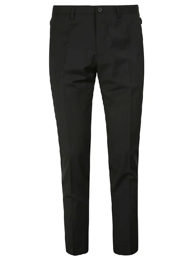 Dolce & Gabbana Classic Trousers In Black