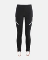 STELLA MCCARTNEY STELLA MCCARTNEY BLACK BLACK RUNNING CLIMAHEAT TIGHT,34980015