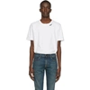 SAINT LAURENT SAINT LAURENT WHITE SMALL BAT T-SHIRT