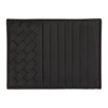 BOTTEGA VENETA BOTTEGA VENETA BLACK INTRECCIATO MULTI CARD HOLDER