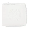 MM6 MAISON MARGIELA MM6 MAISON MARGIELA WHITE LOGO WALLET