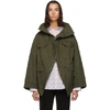 BALENCIAGA BALENCIAGA KHAKI TWILL SWING JACKET