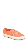 Superga 'cotu' Sneaker In Coral Canvas