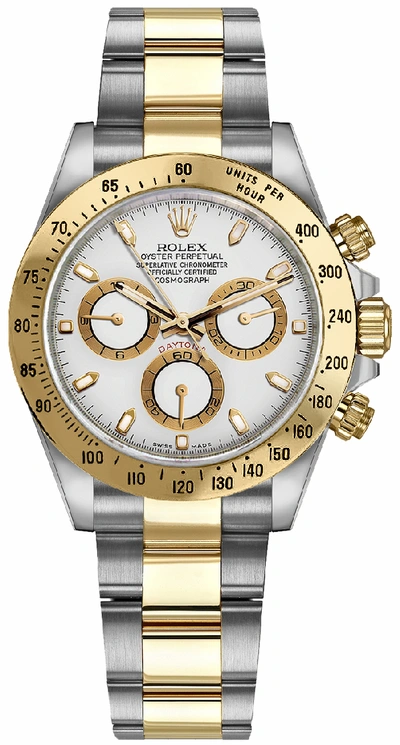 Pre-owned Rolex Daytona 116503 In Steel/yellow Gold
