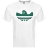 Adidas Originals Shmoo Logo T Shirt White In White
