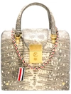 THOM BROWNE LIZARD MRS. THOM JR. BAG