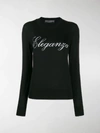 DOLCE & GABBANA ELEGANZA JUMPER,FX450TJAVSR14327427