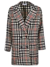 RED VALENTINO DOUBLE BREASTED COAT,11027544