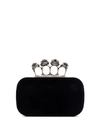 ALEXANDER MCQUEEN ALEXANDER MCQUEEN FOUR-RING CLUTCH - 蓝色