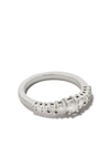 AS29 18KT GOLD DIAMOND ICICLE PINKY RING