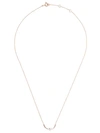 AS29 18KT ROSE GOLD MYE DIAMOND NECKLACE