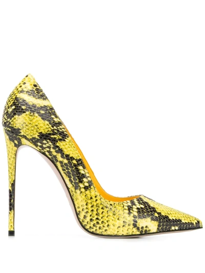 Le Silla Eva Pumps In Yellow