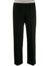 BELLEROSE CREASED CROPPED TROUSERS