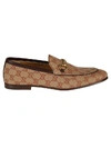 GUCCI MONOGRAM LOAFERS,11028632