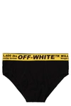 OFF-WHITE LOGOED ELASTIC BAND COTTON BRIEFS,11028284