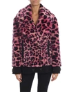 ALBERTA FERRETTI ANIMAL-PRINT ECO-FUR,11028893