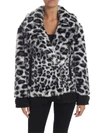 ALBERTA FERRETTI ANIMAL-PRINT ECO-FUR,11028892