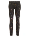 R13 Kate Floral Skinny Jeans,060041104709